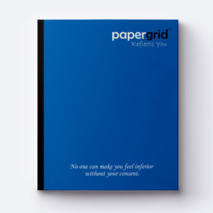 PaperGrid NoteBooks / 160 Pages / Unruled