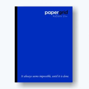 PaperGrid NoteBooks / 172 Pages / 4 Line NoteBooks
