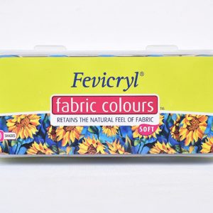 Fevicryl Fabric Colour - Sunflower kit - 10 Shades