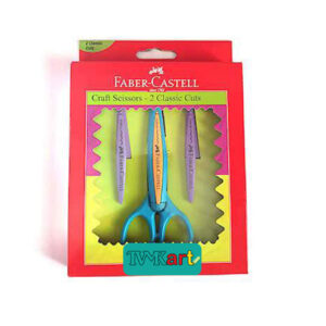Faber Castell Craft Scissors - 2 Classic Cuts