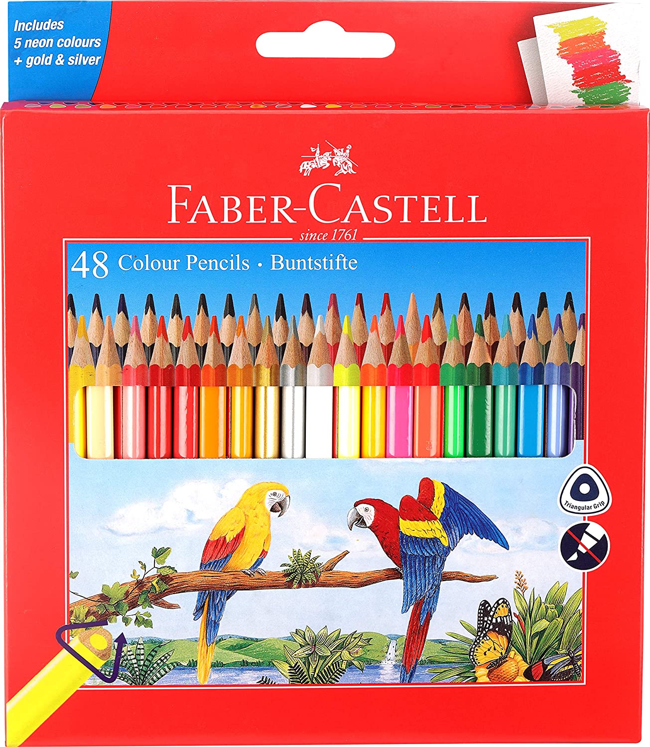 Faber Castell 48 Shades Colour Pencils Online Stationery Trivandrum